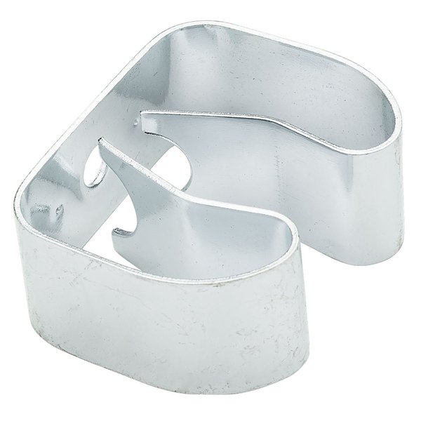 National Hardware 1.5 in. L Zinc-Plated Silver Steel Medium Grip Clamp Organizer 5 lb. cap. , 4PK N189-002